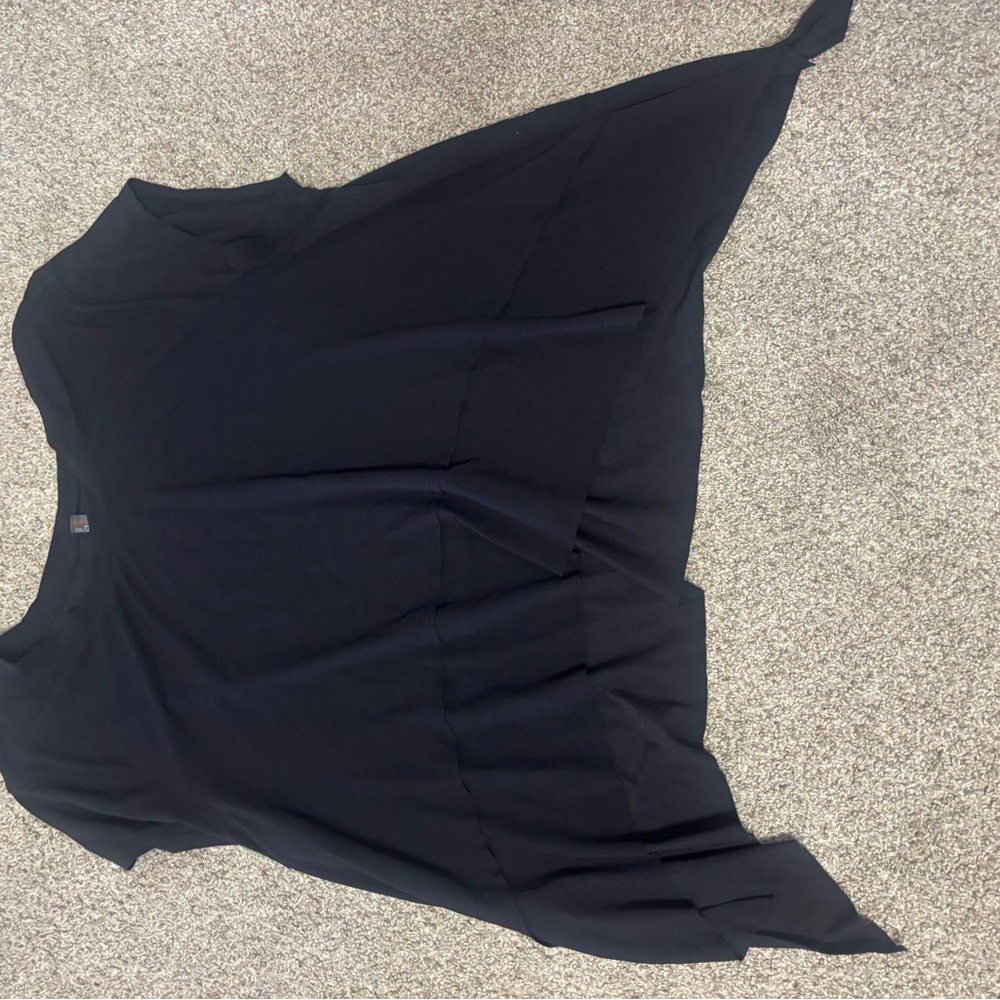 Free People Movement M Black Tempo Tee Top